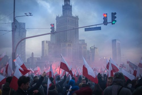 Rzecznik PiS: Marsz niepodległości będzie miał charakter państwowy. Rzecznik PiS: Marsz niepodległości będzie miał charakter państwowy.