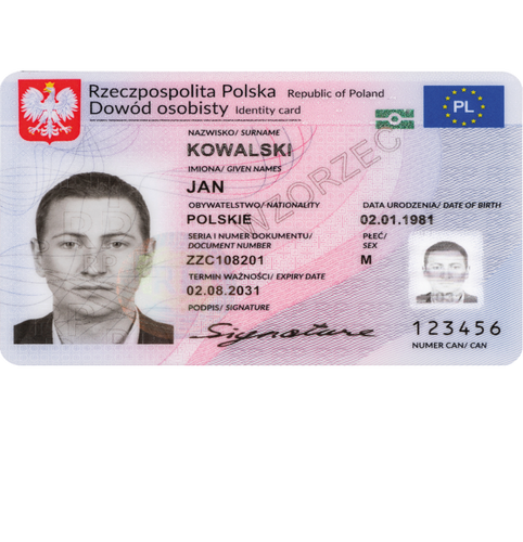 Nowe dowody osobiste z odciskami palców od 8 listopada Nowe dowody osobiste z odciskami palców od 8 listopada
