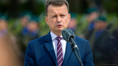 Mariusz Błaszczak zabiera głos ws. żołnierza, który rzekomo zbiegł na Białoruś Mariusz Błaszczak zabiera głos ws. żołnierza, który rzekomo zbiegł na Białoruś