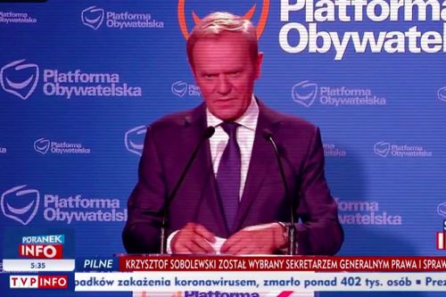 Bezprecedensowa reakcja KRRiT. TVP upomniana za „für Deutschland” Donalda Tuska Bezprecedensowa reakcja KRRiT. TVP upomniana za „für Deutschland” Donalda Tuska