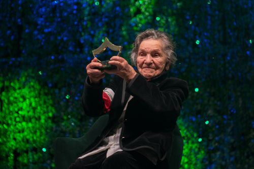 Weteranka powstania warszawskiego Wanda Traczyk-Stawska Warszawianką Roku 2021 Weteranka powstania warszawskiego Wanda Traczyk-Stawska Warszawianką Roku 2021